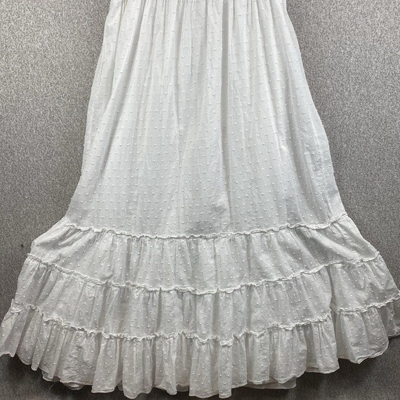 Vtg Betsey Johnson maxi dress XL cottagecore prairie boho babydoll milkmaid y2k - Picture 8 of 10